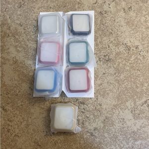 New! Tranesca All-In-One  (7) Pack 38mm Watch Case Built-in HD Clear Ultra-Thin